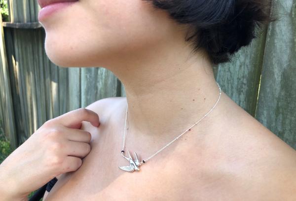 Swallow Bird necklace picture