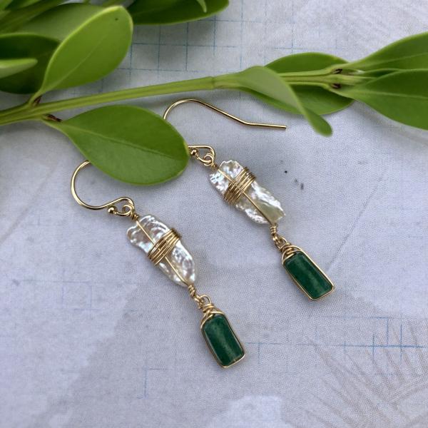 Green Paradise Earrings picture