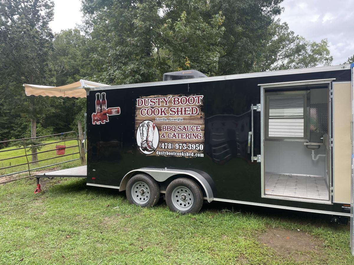 Dusty boot Cookshed bbq sauce Eventeny