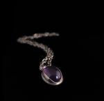 Amethyst Oval Pendant