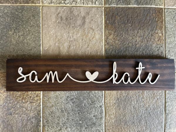 Personalized Couples Name