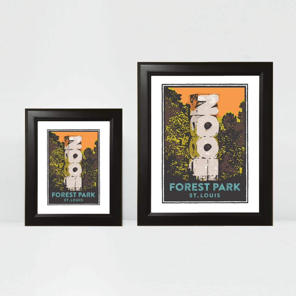 Forest park's St. Louis Zoo picture