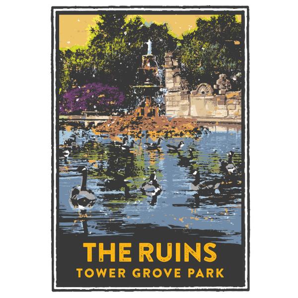 The Ruins in Tower Grove Park