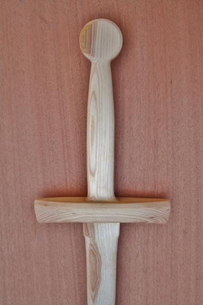 Wooden long sword- Handcrafted from solid American Hickory picture