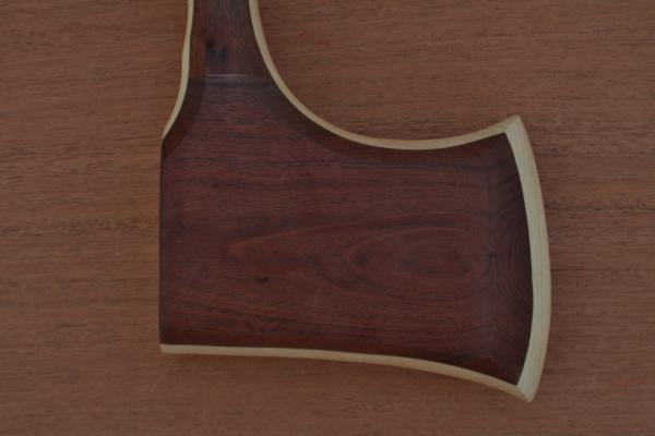 Viking Axe - Handcrafted from Solid American Hickory and Black Walnut. picture
