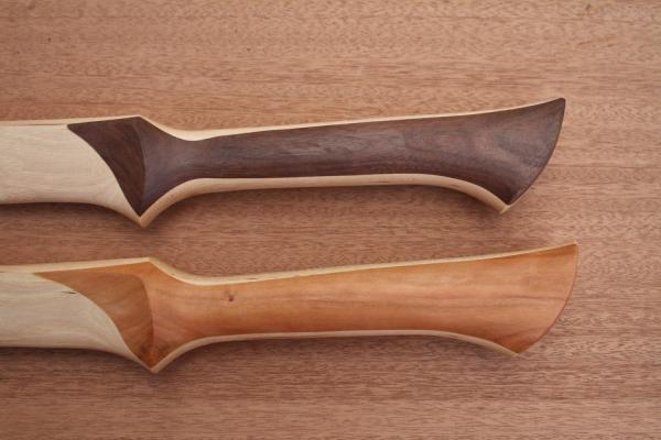 Elven Fighter Sword- Straight Grip- Walnut or Cherry Grip Plates picture