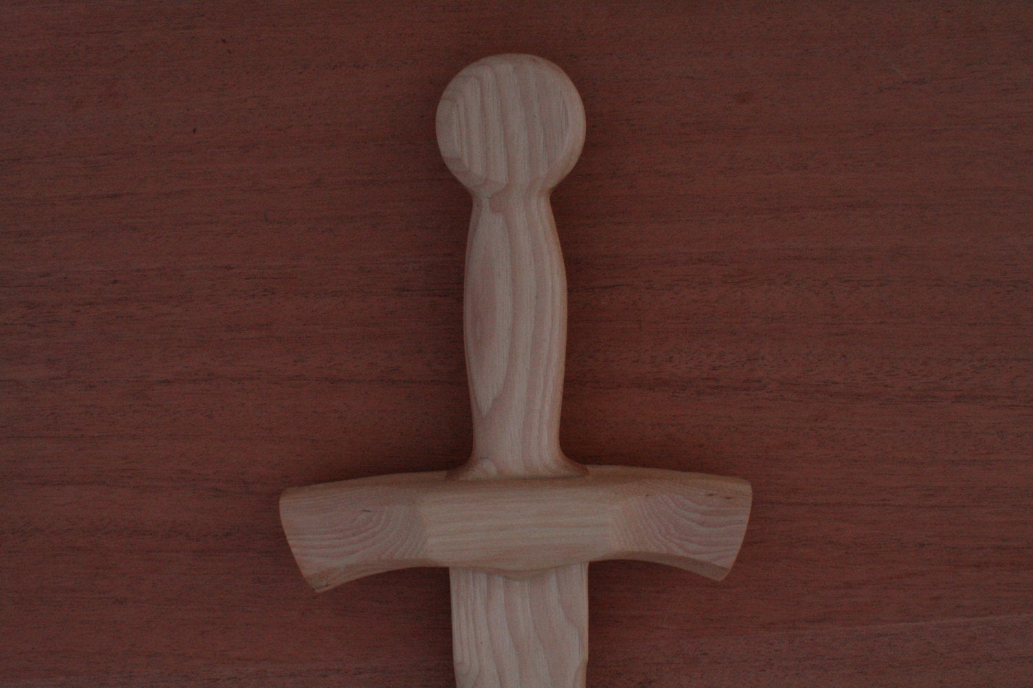 Wooden Short Sword- Handcrafted from Solid American Hickory picture