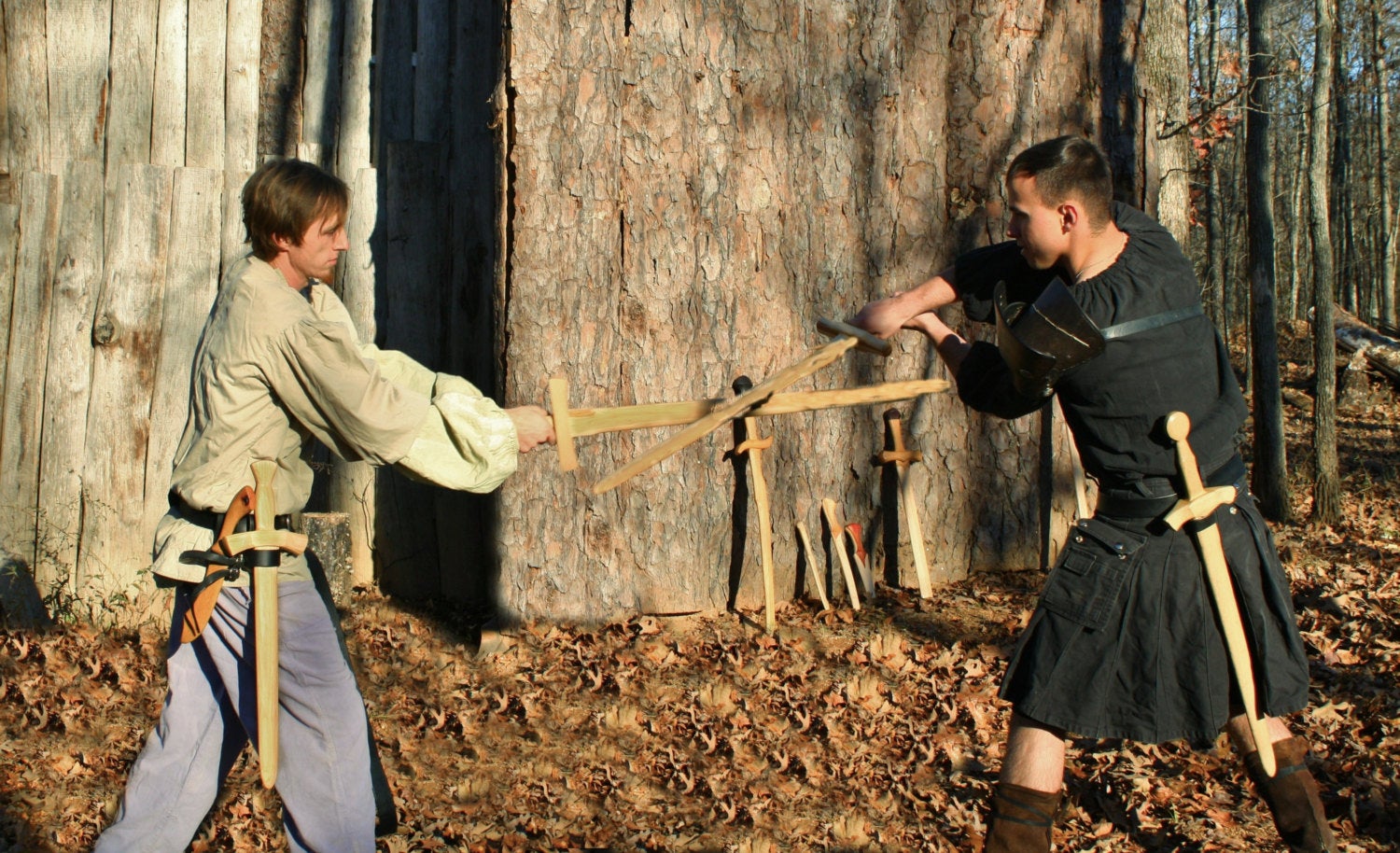 Wooden long sword- Handcrafted from solid American Hickory picture