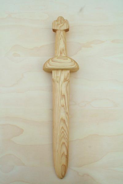 Viking Dagger with Knuckle Pommel- Handcrafted from solid American Hickory picture