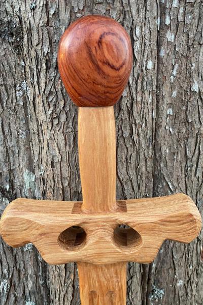 Cut & Thrust No2 -#2037- Hickory and Bubinga picture