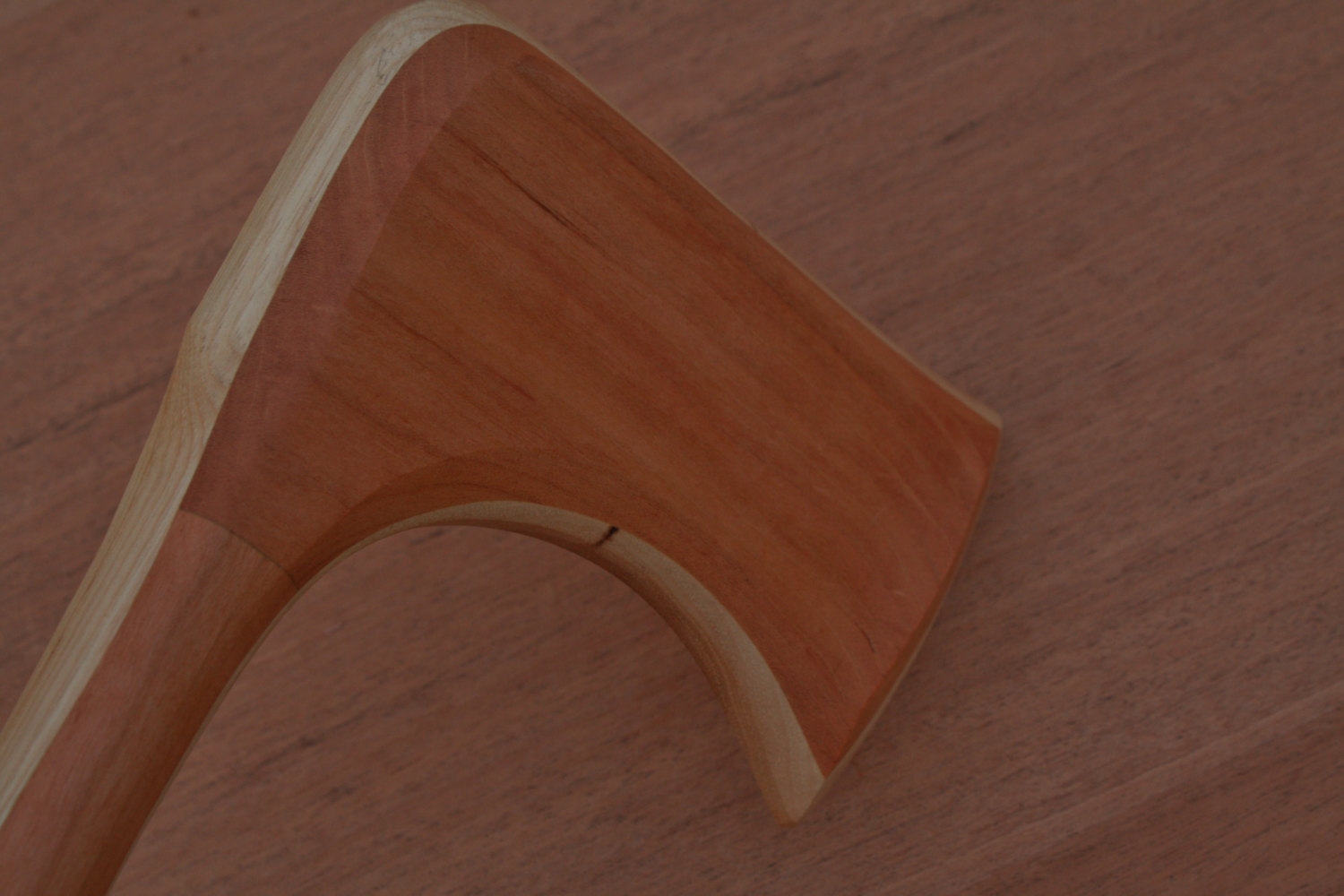 Viking Axe- Handcrafted from solid American Hickory and Cherry picture