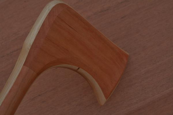 Viking Axe- Handcrafted from solid American Hickory and Cherry picture