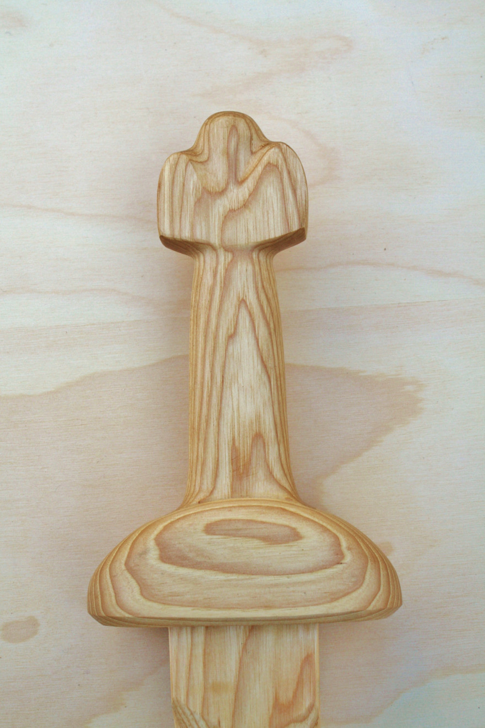 Viking Dagger with Knuckle Pommel- Handcrafted from solid American Hickory picture