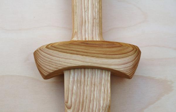 Viking Sword- Handcrafted from solid American Hickory Specialty Wood picture