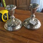 Sterling Candle Sticks