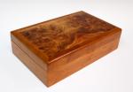 Cherry & Carpathian Elm Burl Box