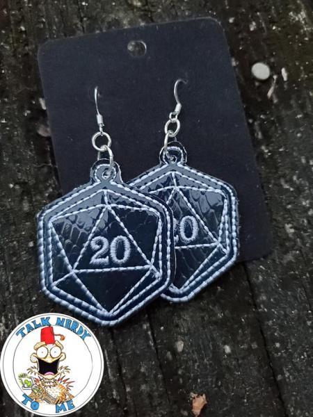 D20 Earrings picture