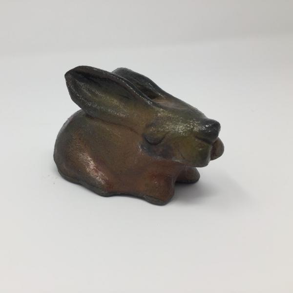 Extra Small Raku Fired Bunny picture