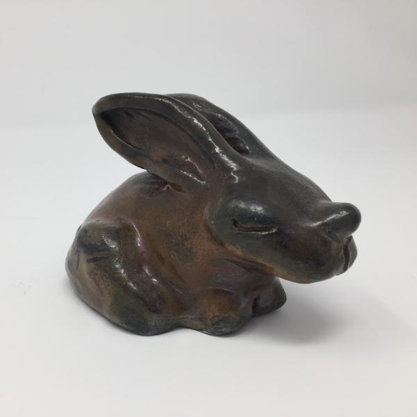 Raku Fired Small Bunny picture