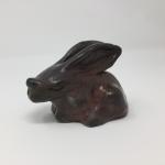 Raku Fired Small Bunny