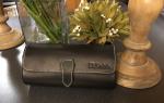Custom Genuine Leather Watch Roll Bracelet Travel Case