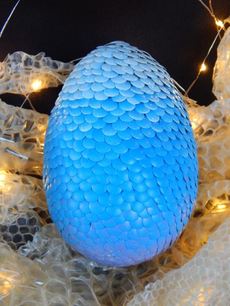 Blue Skies Dragon Egg - Large picture