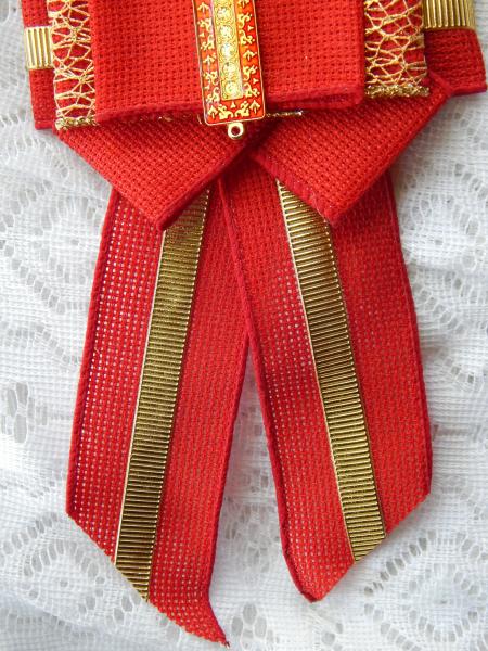Red and Gold Ribbon picture