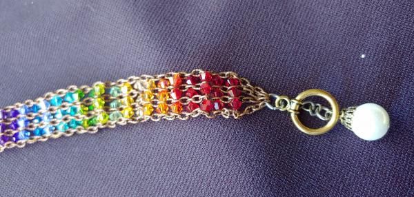 Swarovski Crystal Bracelet - Rainbow picture