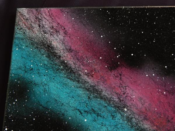 Path of Roses and Teal Nebula picture