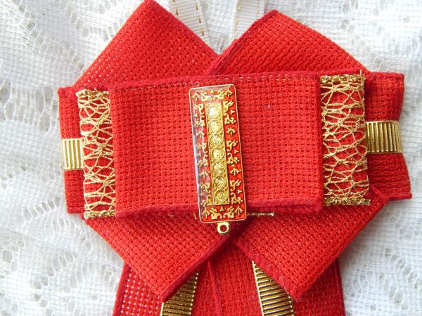 Red and Gold Ribbon picture