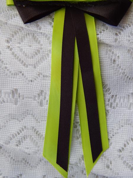 Lime and Black Ribbon picture