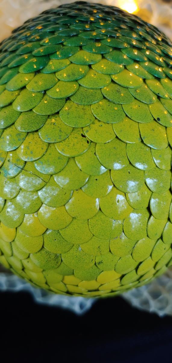 Slytherin Color Green Egg, Large picture