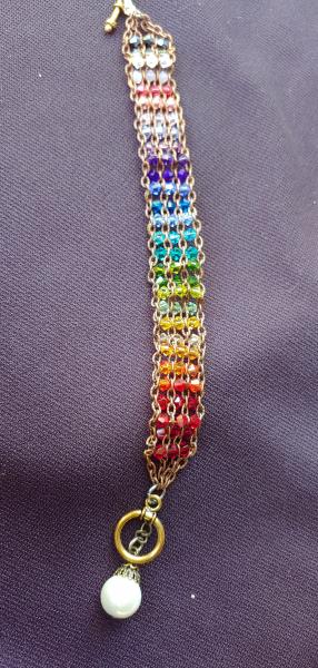 Swarovski Crystal Bracelet - Rainbow picture