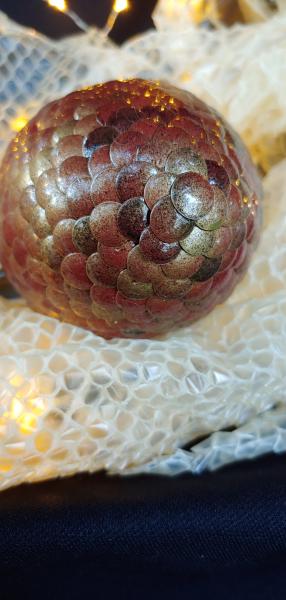 Copper Fire Dragon Egg - Small picture