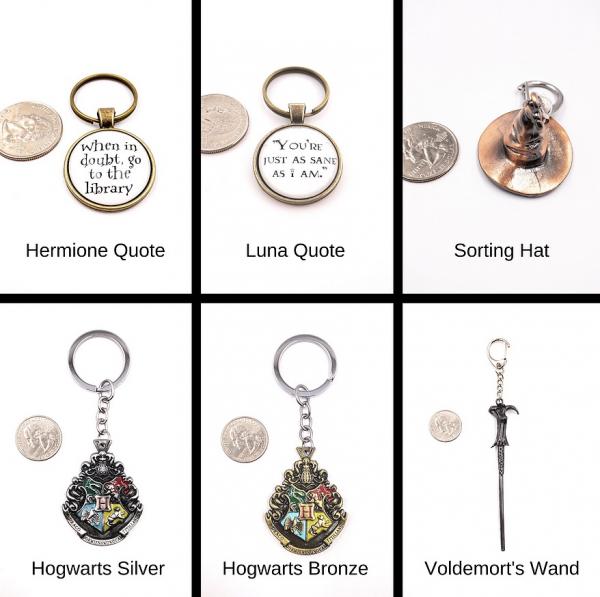 HP keychains picture