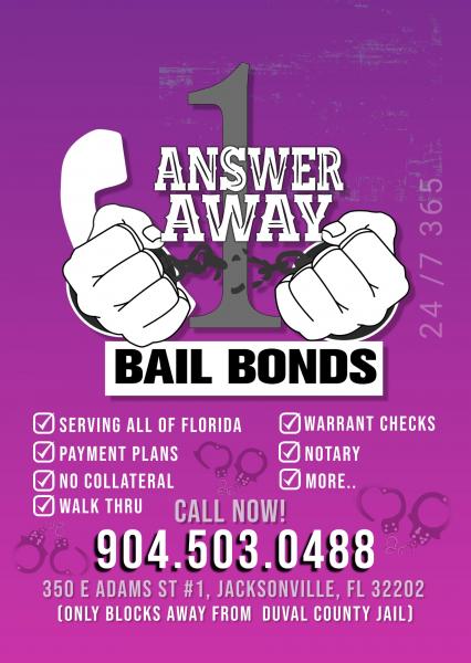 1 ANSWER AWAY BAIL BONDS