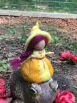 Sunflower Wee Witch, Garden Witch, Waldorf Doll