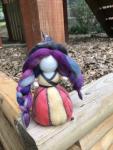 Zorya Utrennyaya Needle Felted Wee Witch, Morning Star, Waldorf, Decoration