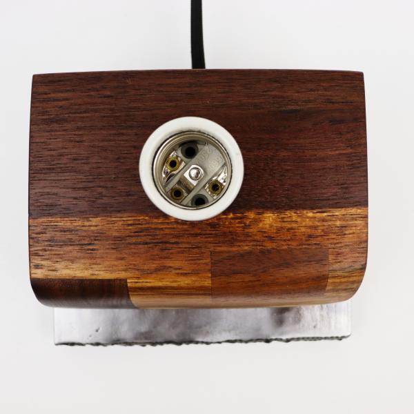 walnut and steel mood/night light picture