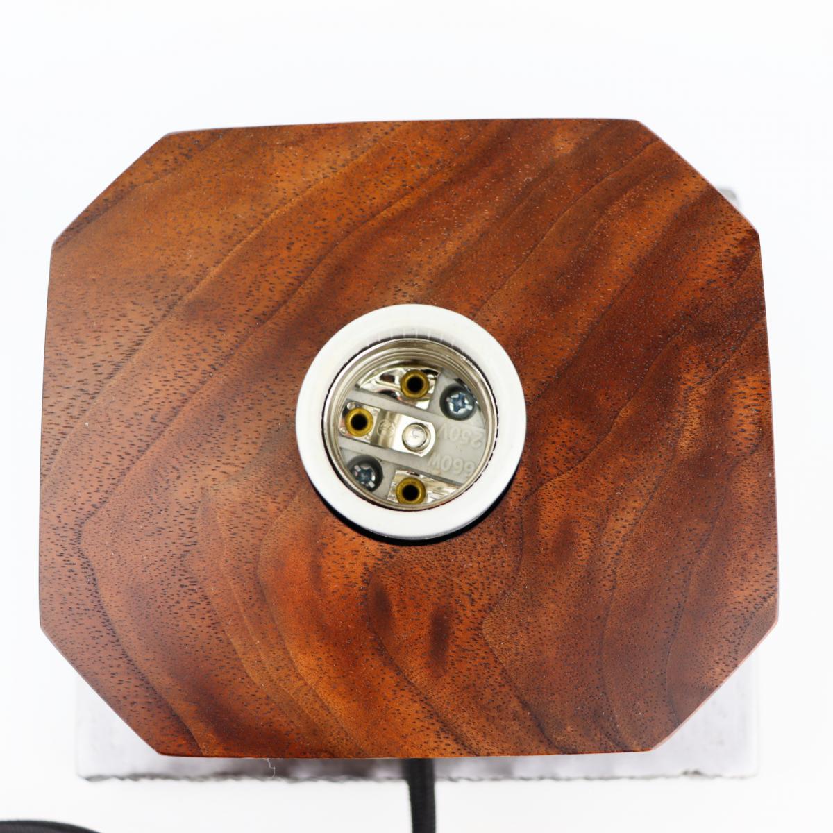 walnut and steel mood/night light picture