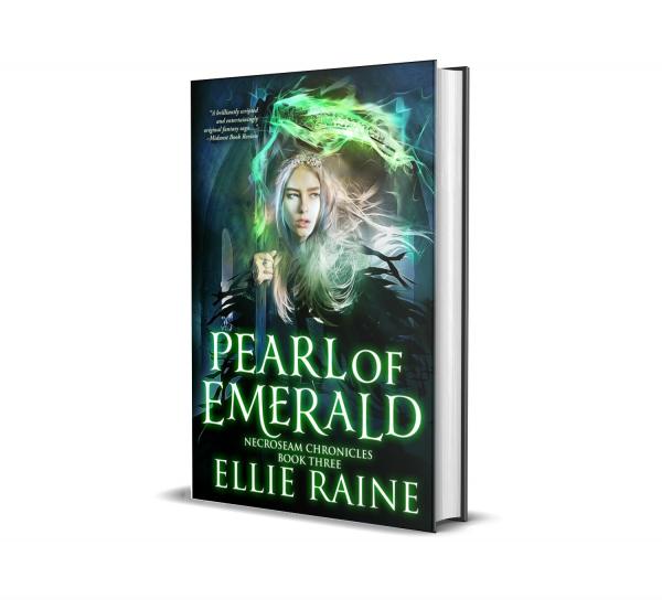 Discontinuing Cover - Pearl of Emerald (NecroSeam Chronicles Book 3) picture