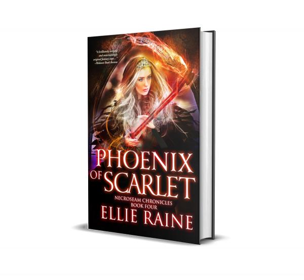 Discontinuing Cover - Phoenix of Scarlet (NecroSeam Chronicles Book 4) picture