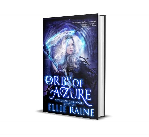 Discontinuing Cover - Orbs of Azure (NecroSeam Chronicles Book 2) picture