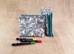 Sloth Coloring Zipper Pouch