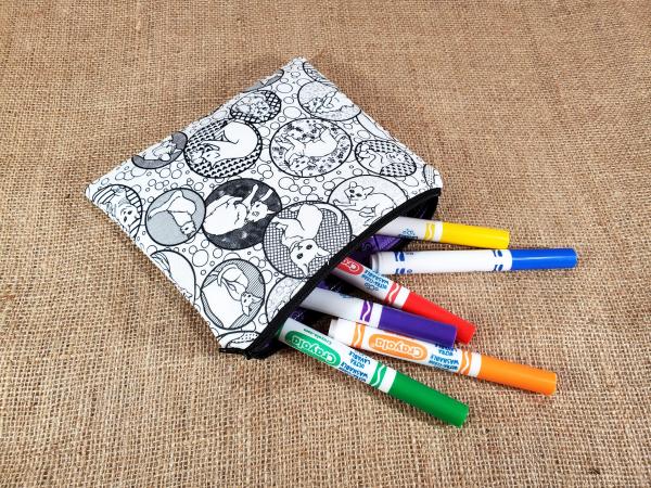 Cat Coloring Pencil Case picture