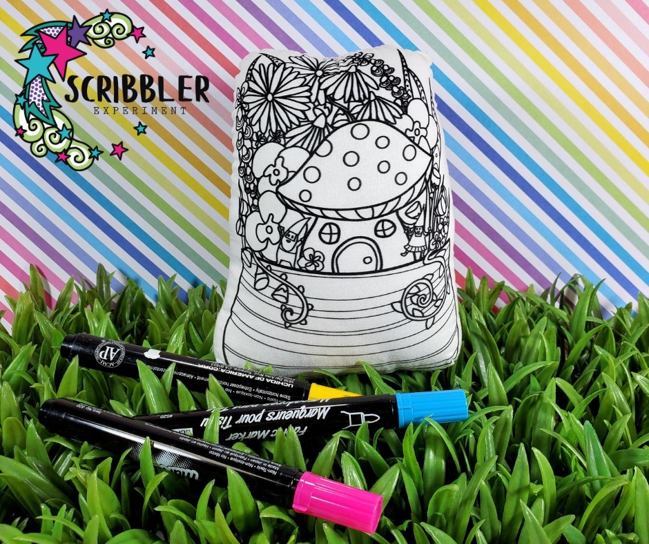 Gnome Coloring Planter picture