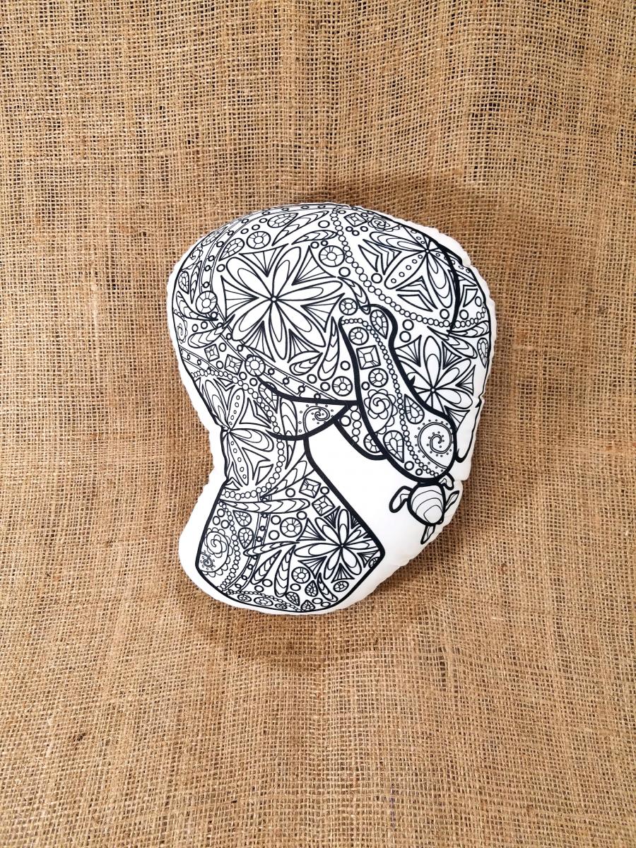 Manatee Coloring Plush picture