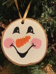 Snowman Face Ornament