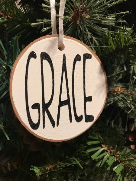 Skinny Grace Ornament