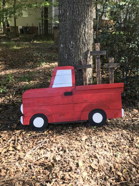 Big Red Truck w/ 5 Inserts picture